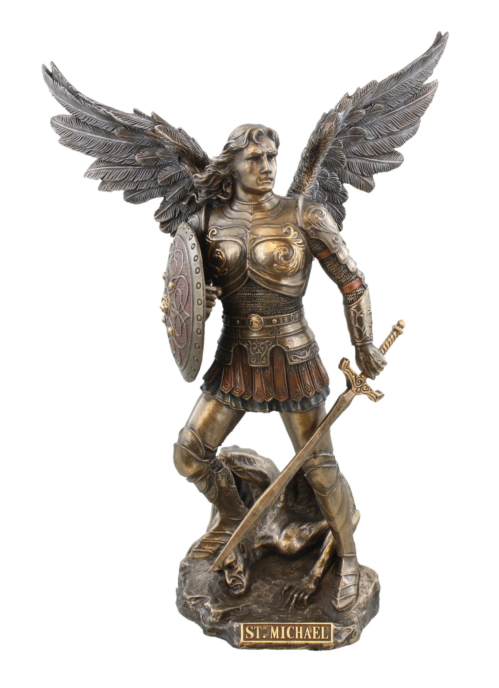 Amazon.com: Studio Collection St. Michael with Sword and Shield